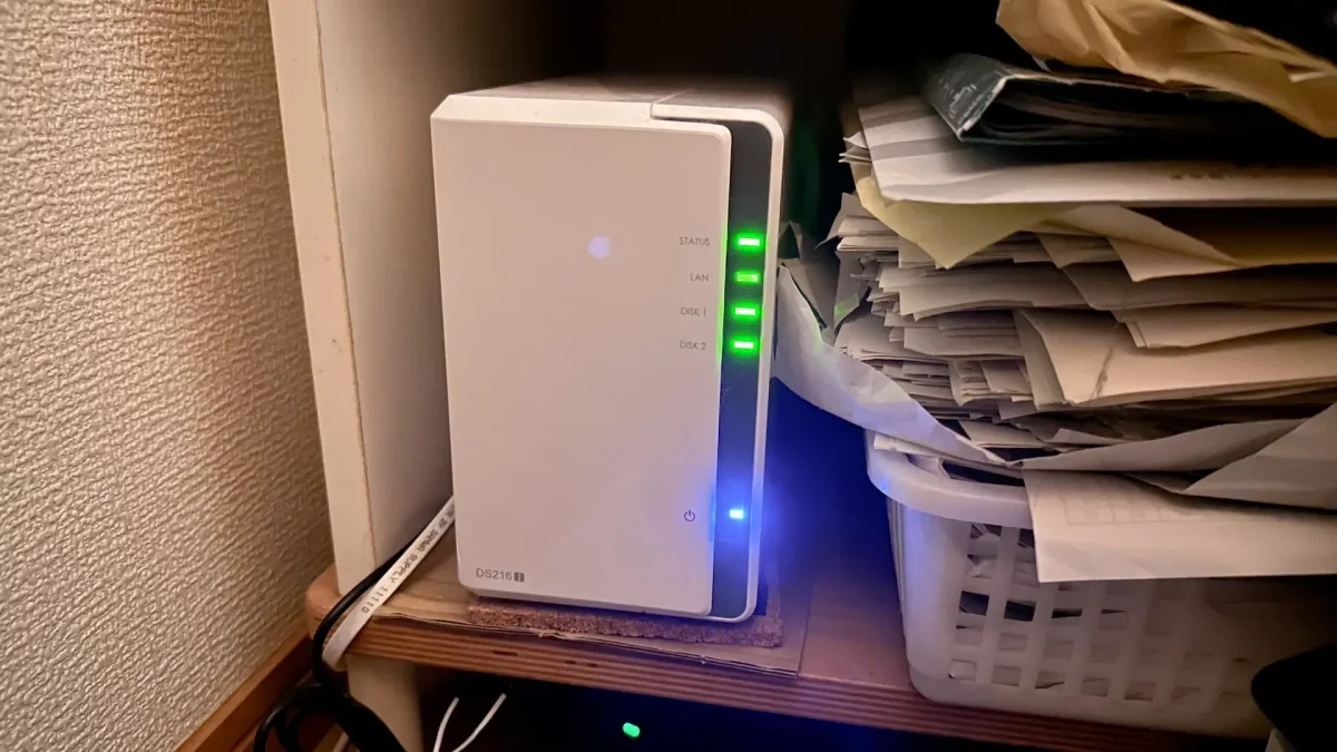 Synology製NAS(DiskStation)のWebDAVサーバーをCORS対応する方法